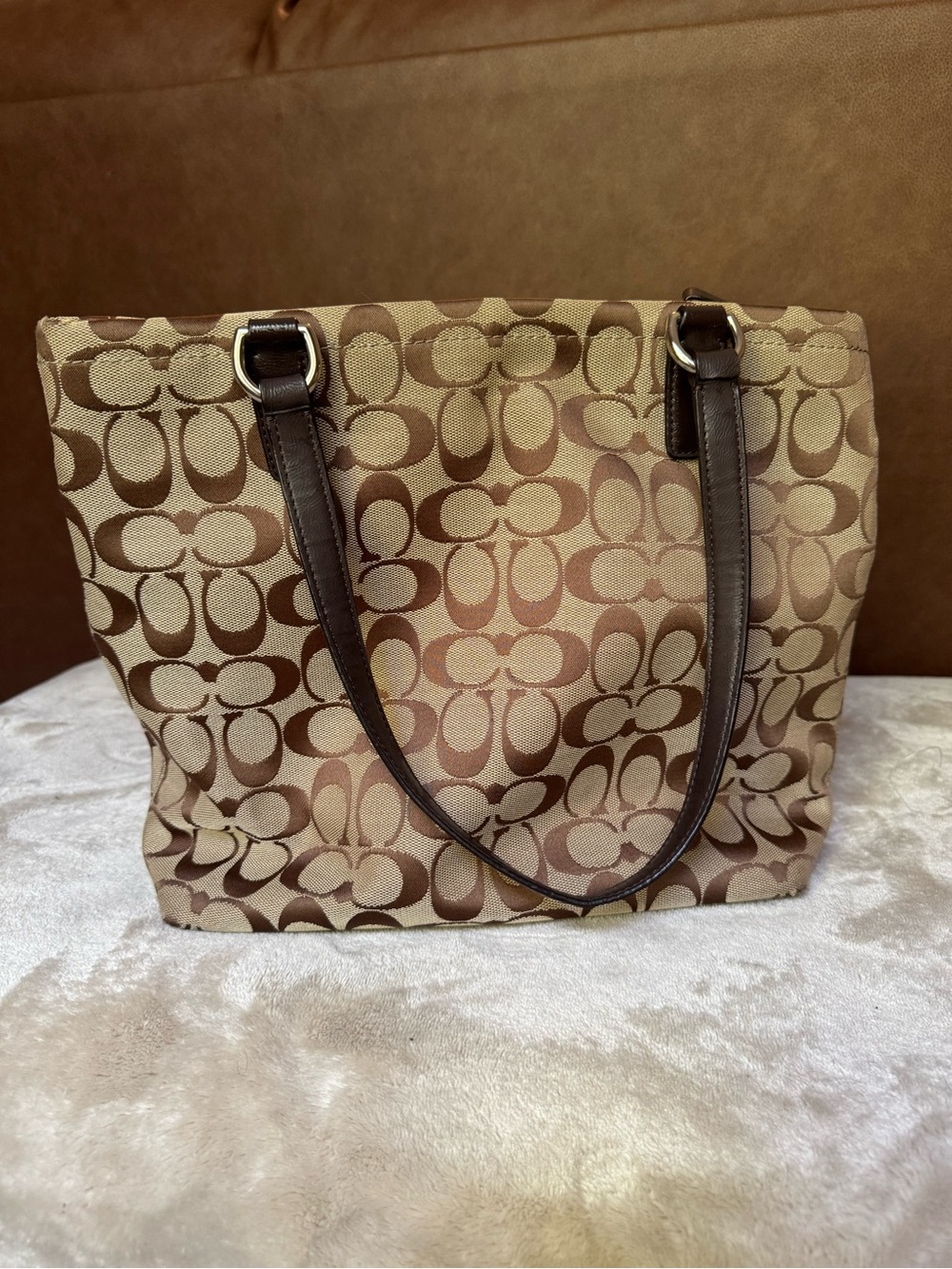Coach small tote - Picture 5 of 9